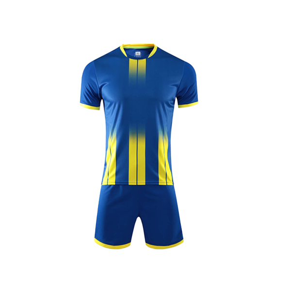 Premium Blue & Yellow Soccer Kit - Jersey & Shorts Set