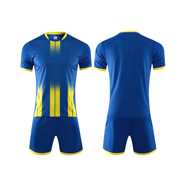Premium Blue & Yellow Soccer Kit - Jersey & Shorts Set - Image 3