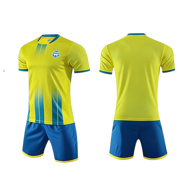 White & Blue Soccer Kit – High-Performance Football Jersey & Shorts Set - Image 5