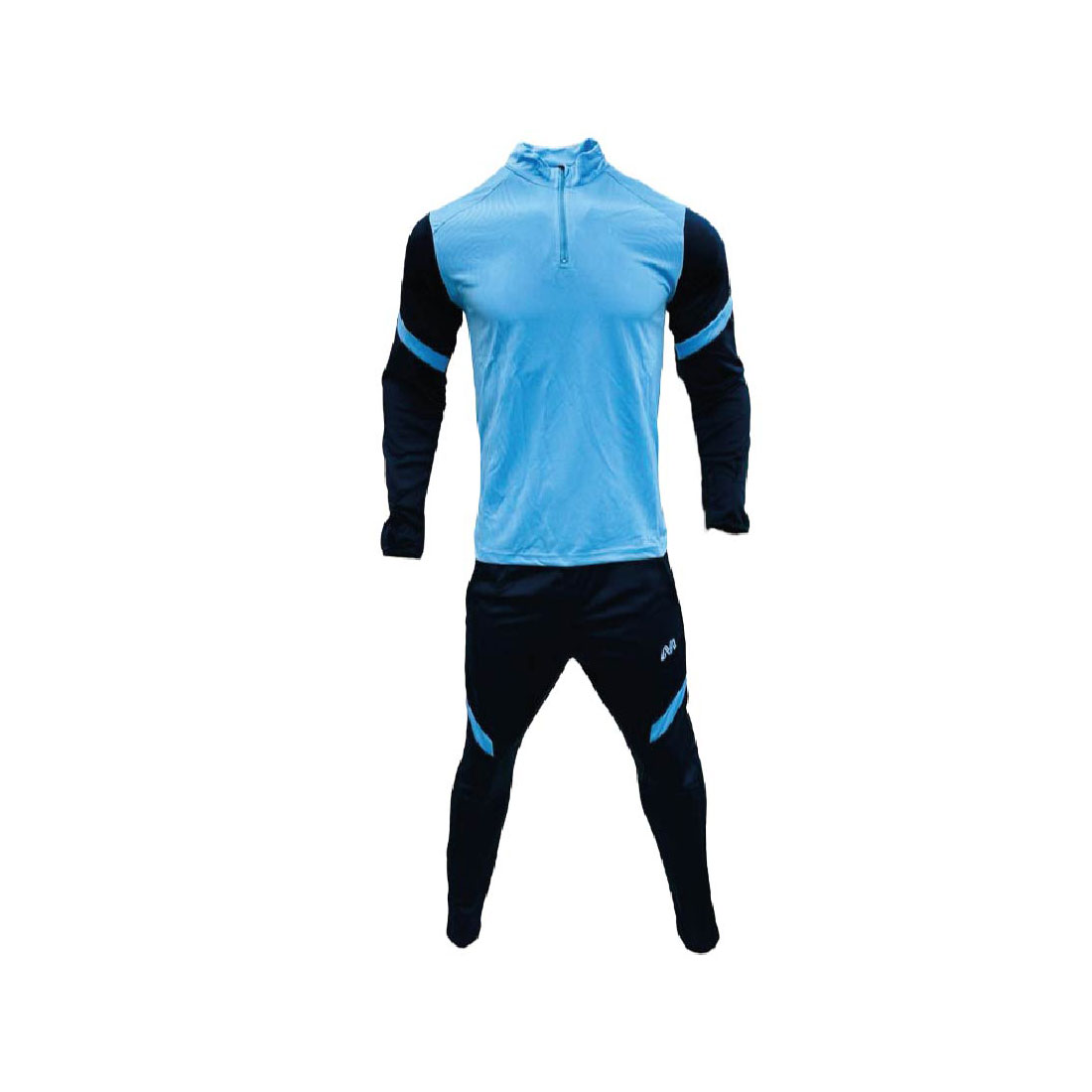 Sky Blue & Navy Tracksuit Set
