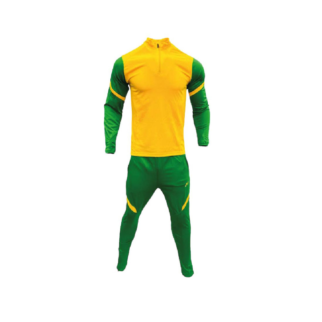 Green & Yellow Tracksuit Set