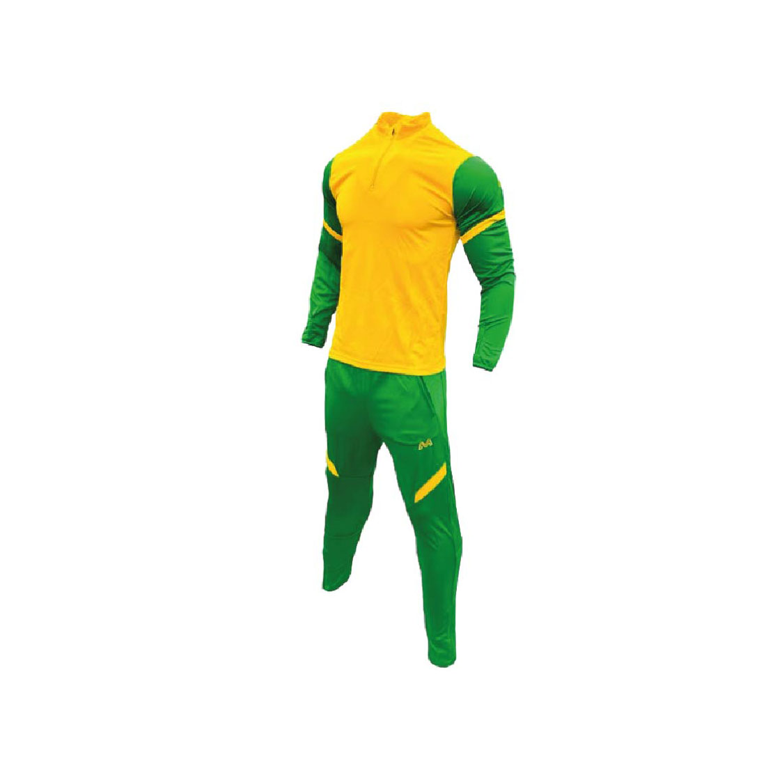 Green & Yellow Tracksuit Set - Image 3