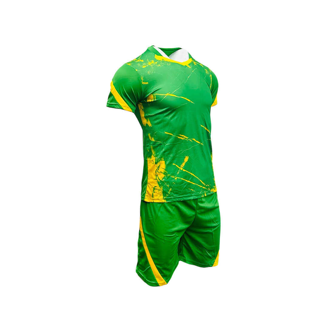 Green & Yellow Soccer Kit – Pack of 14 - Image 2